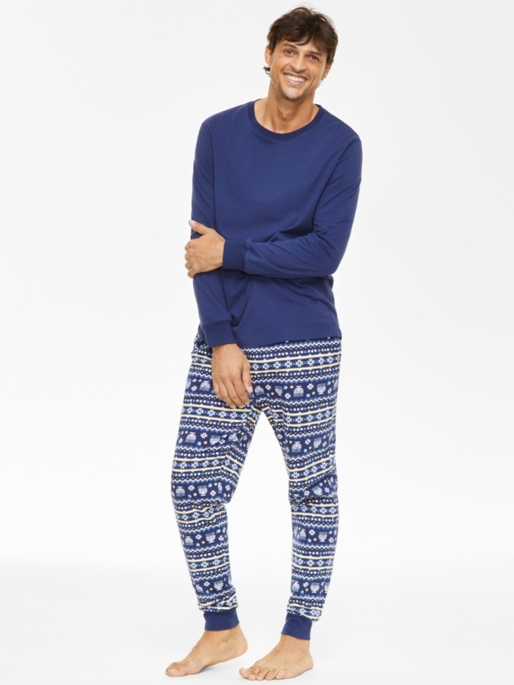 Holiday Lane Men's Hanukkah Cotton MixIt Matching Family Pajamas Set Created NWT